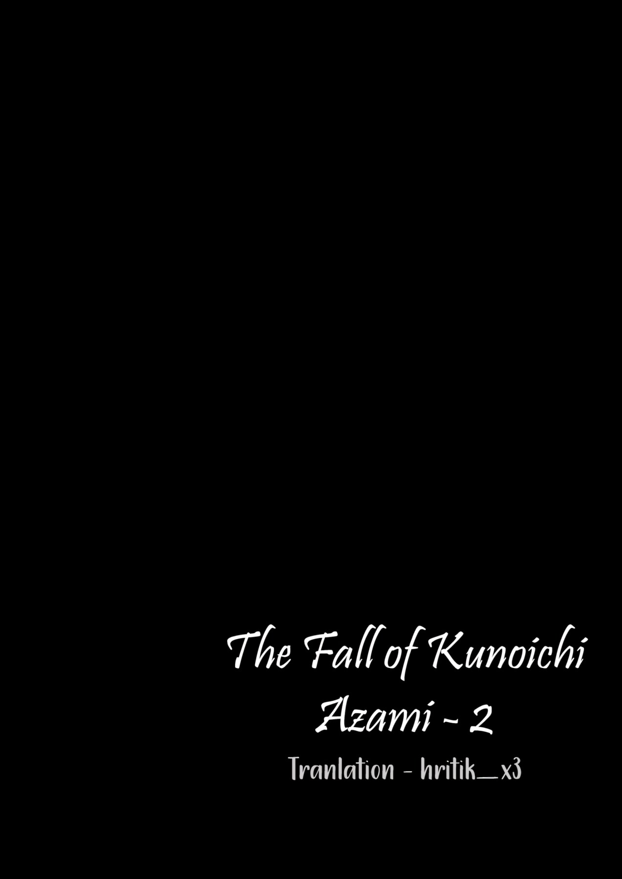 Hentai Manga Comic-Until The Female Ninja Azami Falls 2-Read-3